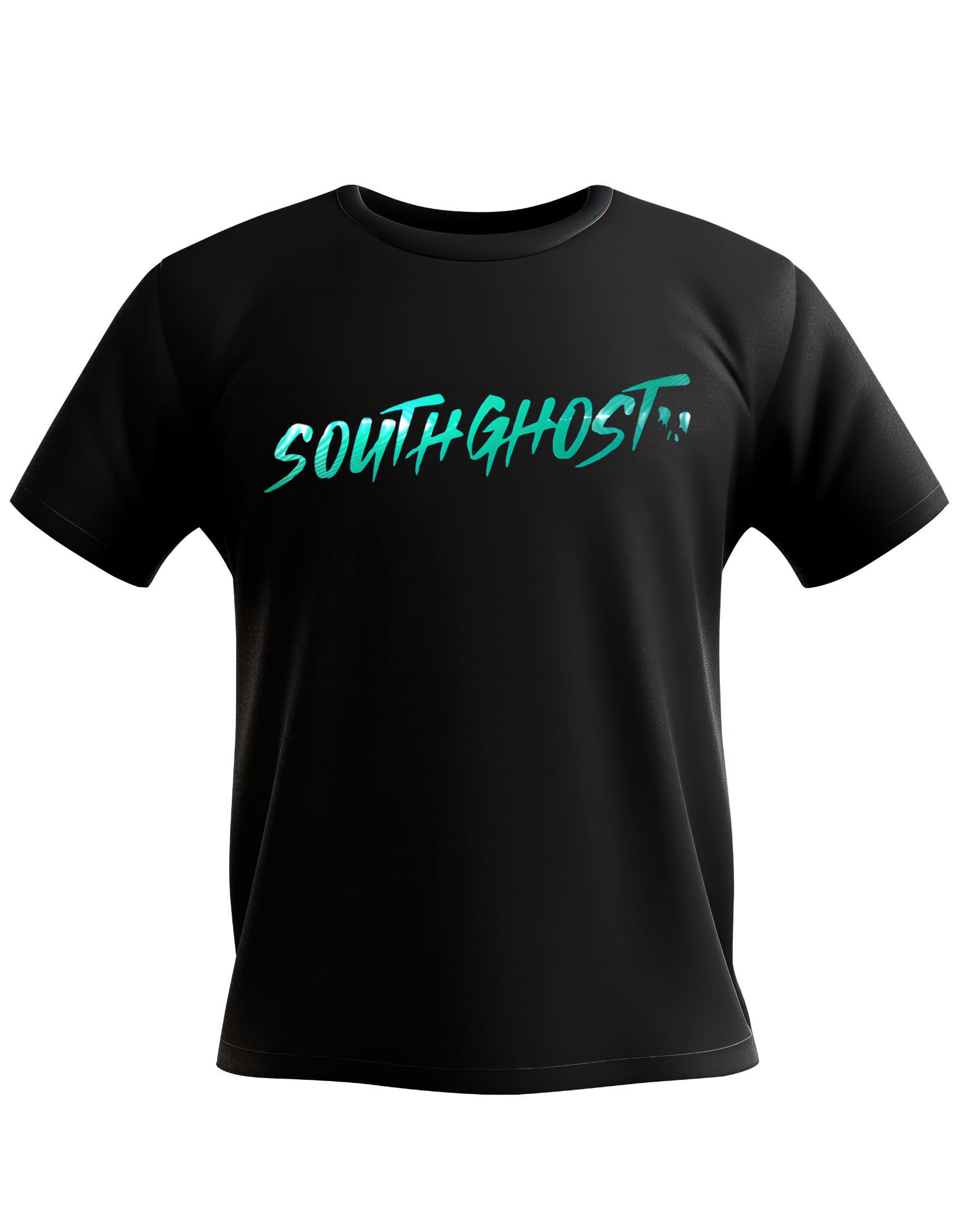 Specter Fade Tee – Aqua Pulse