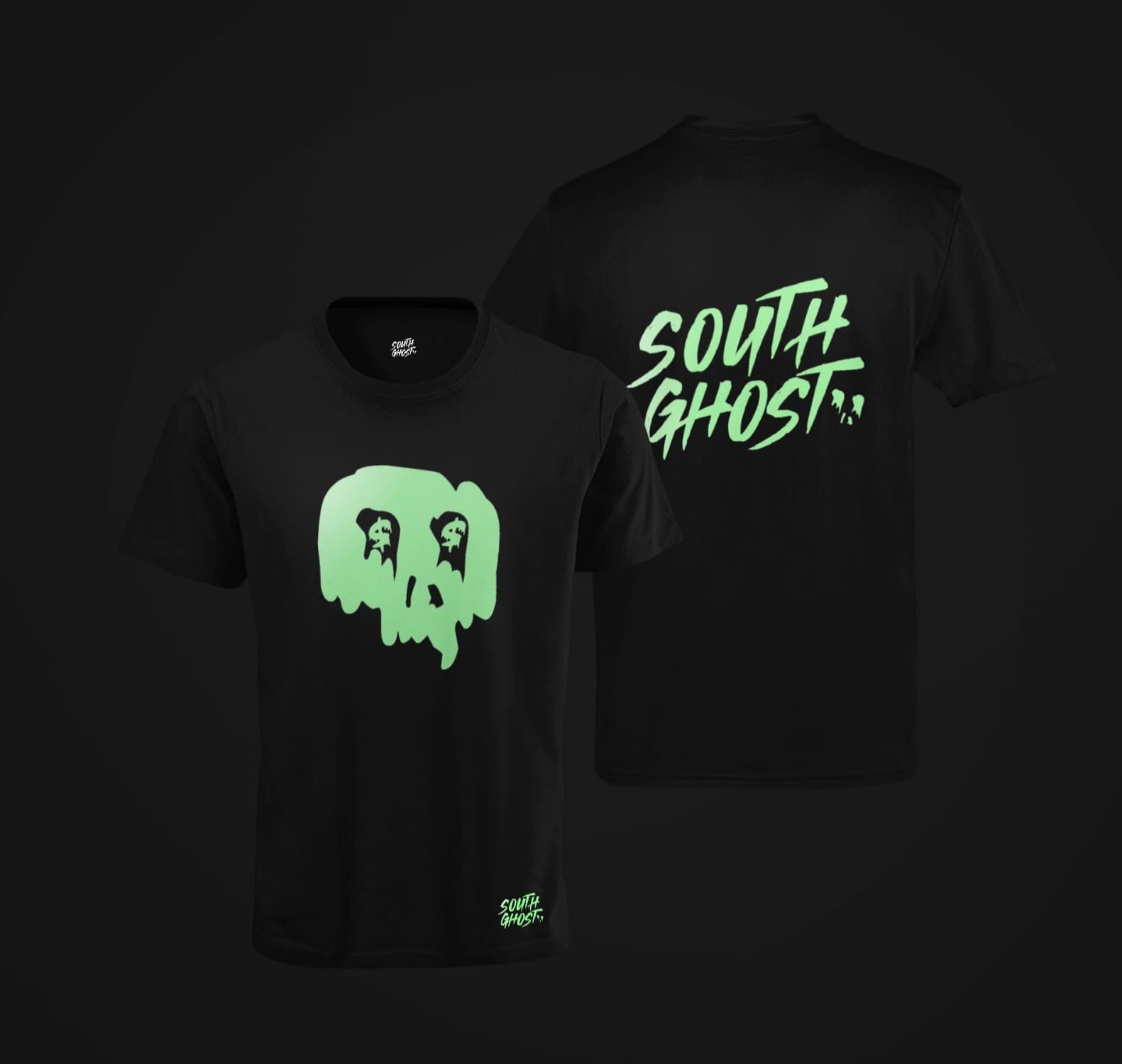T-Shirt Round Neck SG TM "Luminous Skull"